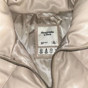 Abercrombie Quilted Leather Puffer
